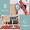 thumbnail image 6 of Red Christmas Gift and Snowflake Pattern Kitchen Rugs Sets Of 3,Kitchen Runner Rugs Non Skid Washable,Decorative Kitchen Floor Mats for Kitchen,Sink,Laundry,17"x30"+ 17"x47" + 17"x59", 6 of 6
