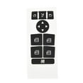 thumbnail image 3 of MYG for Mercedes 2007-14 Repair Button Door Steering A/C Windo w Radio Stickers, 3 of 10