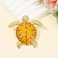 thumbnail image 4 of Misright Elegant Tortoise Brooch User Friendly Jewelry Gift For Birthday Anniversary, 4 of 12