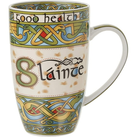 

Royal Tara Irish Cup Slainte Good Health Bone China Mug 400 ml/14 fl oz