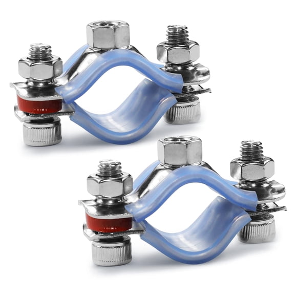 Soportes para tuberías AKIHISA de acero inoxidable 304 de 19-22 mm, 2 piezas
