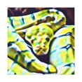 thumbnail image 4 of Green Tree Python Dream - Canvas, 4 of 25