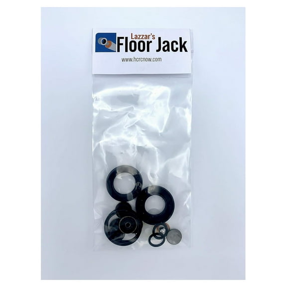 Snap-On YA700A, YA700B Floor Jack Seals, 2 Ton, Seal Replacement Kit, Quality Replacement Parts for Repairs Black
