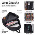 thumbnail image 4 of Pofeuu Autumn Leaves Print Backpack Travel Backpacks With Lunch Bag Pencil Bag Set 3 pcs Set Cartoon Backpack, 4 of 7