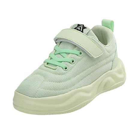 eileial Toddler Little Kid Canvas Shoes Fashion High Top Casual Canvas Sneakers Green 13.5-14 Years