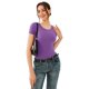 thumbnail image 3 of Body REORIA morado con doble forro básico de manga corta para mujer, 3 of 5