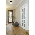 thumbnail image 6 of Z-Lite Ashton 1 Light Flush Mount in Chrome, 6 of 7