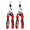 2pcs/Red, variant on Multifunctional Digital Electrician's Pliers, 4-in-1 Multifunction Needle Nose Pliers – Includes Voltage Tester, Screwdriver, Wire Stripper & Long Nose Pliers, for Daily Repair Work (Green)