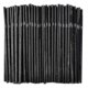 thumbnail image 1 of 500/200/100pcs Flexible Bendy Black Drinking Straws Plastic Disposable Straws, 1 of 3