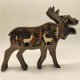 thumbnail image 4 of Ounissouiy Alce ahuecado de con luz LED Estilo retro Navidad Silueta Estatuilla Artesanía Escritorio Bosque Animales Oficina Kits de decoración para fiestas, 4 of 6