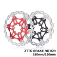 thumbnail image 4 of Rotor del freno ZTTO Rotor de freno de disco de bicicleta de 180 mm / 160 mm Rotor de bicicleta de carretera MTB de acero inoxidable ZTTO Rotor del freno, 4 of 7