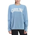 thumbnail image 3 of Women's Pressbox Carolina Blue North Carolina Tar Heels Comfy Cord Vintage Wash Basic Arch Pullover Sweatshirt, 3 of 3