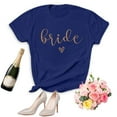 thumbnail image 2 of Fgnfyis Mode pour Femmes Hauts Décontractés Manches Courtes Col Rond T-Shirt Imprimé Ample Hauts pour Femmes Bleu TG, 2 of 4