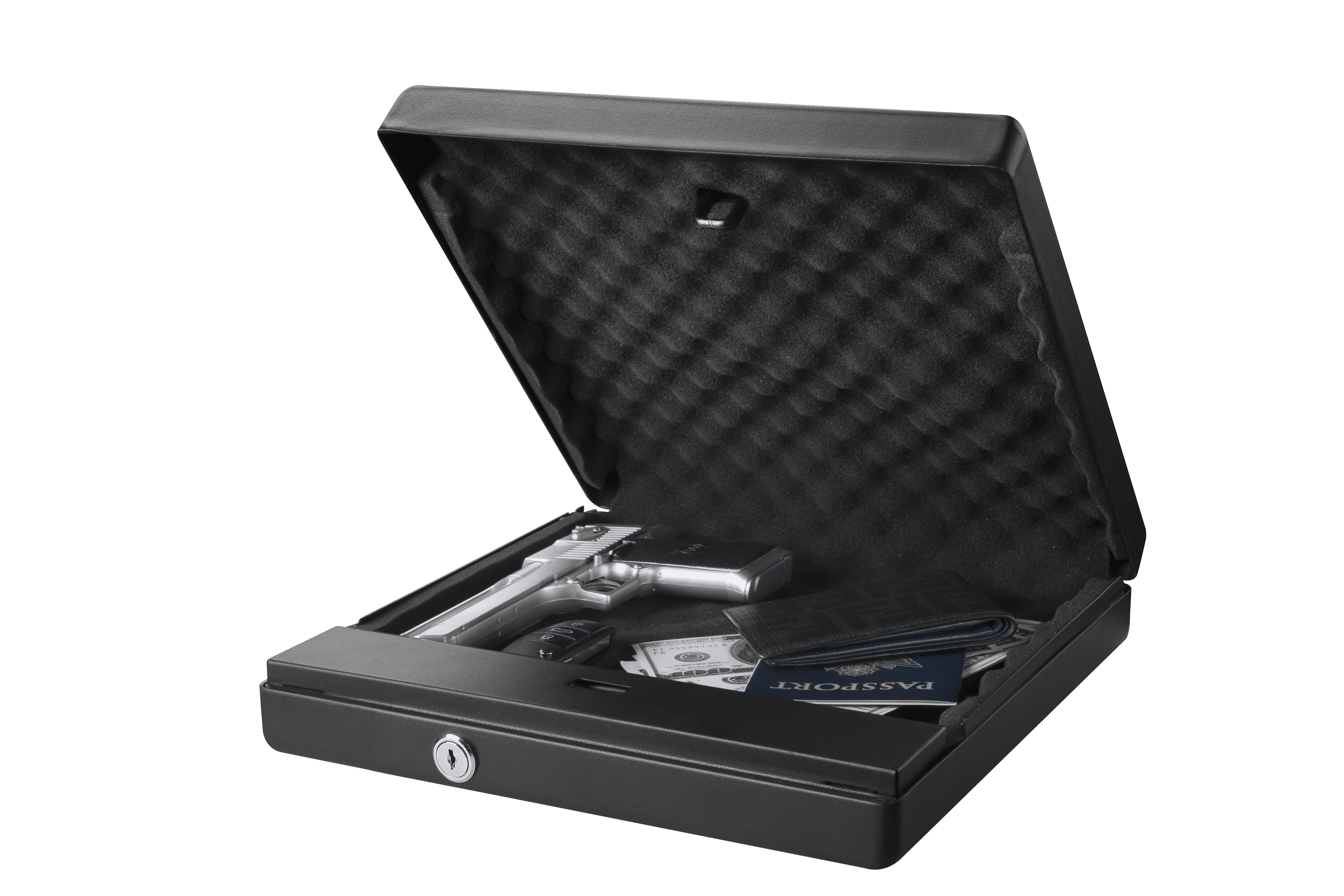 Fortress Large Portable Safe with Electronic Lock and Cable 11E30