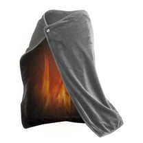 ICQOVD USB Electric Heated Shawl Blanket, Heated Shawl Blanket, Flannel USB Electric Heated Shawl, Heated Cape Wrap for Car office Home Travel