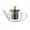 Z4-Clear, variant on Clearance Sale! Leott Glass&Bottle, Glass Teapot Heat Glass Teapot with Strainer Filter Infuser Tea Pot 350Ml