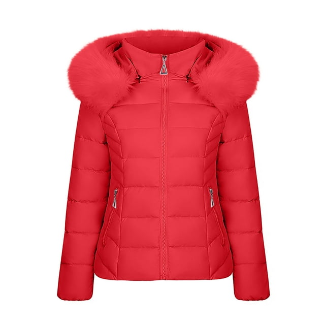 Chaquetas y abrigos casuales con capucha de manga larga Chaqueta de algodón de invierno para mujer con capucha, cintura y para superar el abrigo exterior Abrigos de fibra de poliéster para mujer