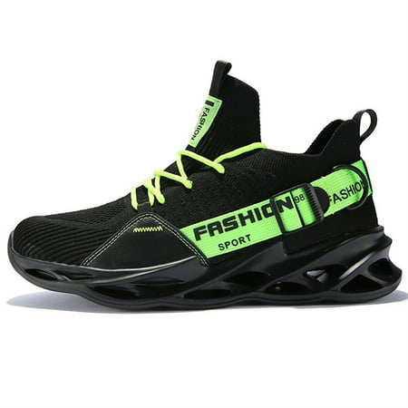

JSLEAP Mens Running Shoes Walking Non Slip Blade Type Sneakers