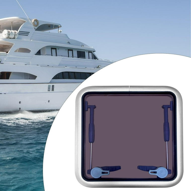 Tnarru Boat Porthole Window Yacht Square Opening Marine Component 