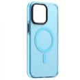 thumbnail image 1 of Funda TEKKU Matte Color para iPhone 15 PRO MAX Trans Azul compatible con MagSafe, 1 of 5