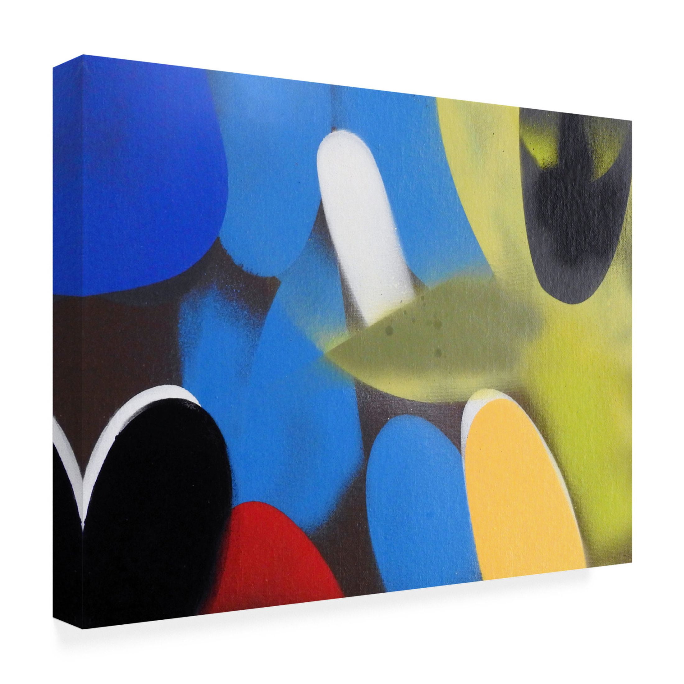 Canvas Wall Art - Gill Miller 'Life 8' Wall Art for Living Room, Bedroom, or Office Décor by Trademark Fine Art - 32 x 24 Inches