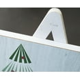 thumbnail image 3 of Parisloft Holiday Tree Christmas Farmhouse Wood Freestanding Sign, White, 7.8 x 9.8"H, 3 of 6