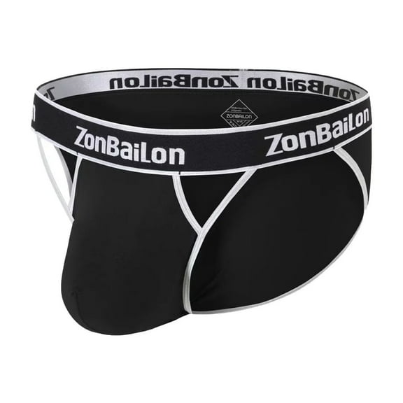 TANBOM Men's Bulge Enhancing Briefs Bamboo Viscose Underwear Green M 1-Pack