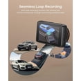 thumbnail image 7 of CocoBear 2.5K 1440P Dash Cam with 3" IPS Display, Night Vision WDR, 170° Wide Angle, Loop Recording, G-Sensor Emergency Recording, 24H Parking Mode, Type-C Car Charger, 7 of 7