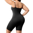 thumbnail image 3 of Athlemo Plus Size Womens Shapewear Mid-Thigh Bodysuit with Tummy Control,Body Shaper, 3 of 8