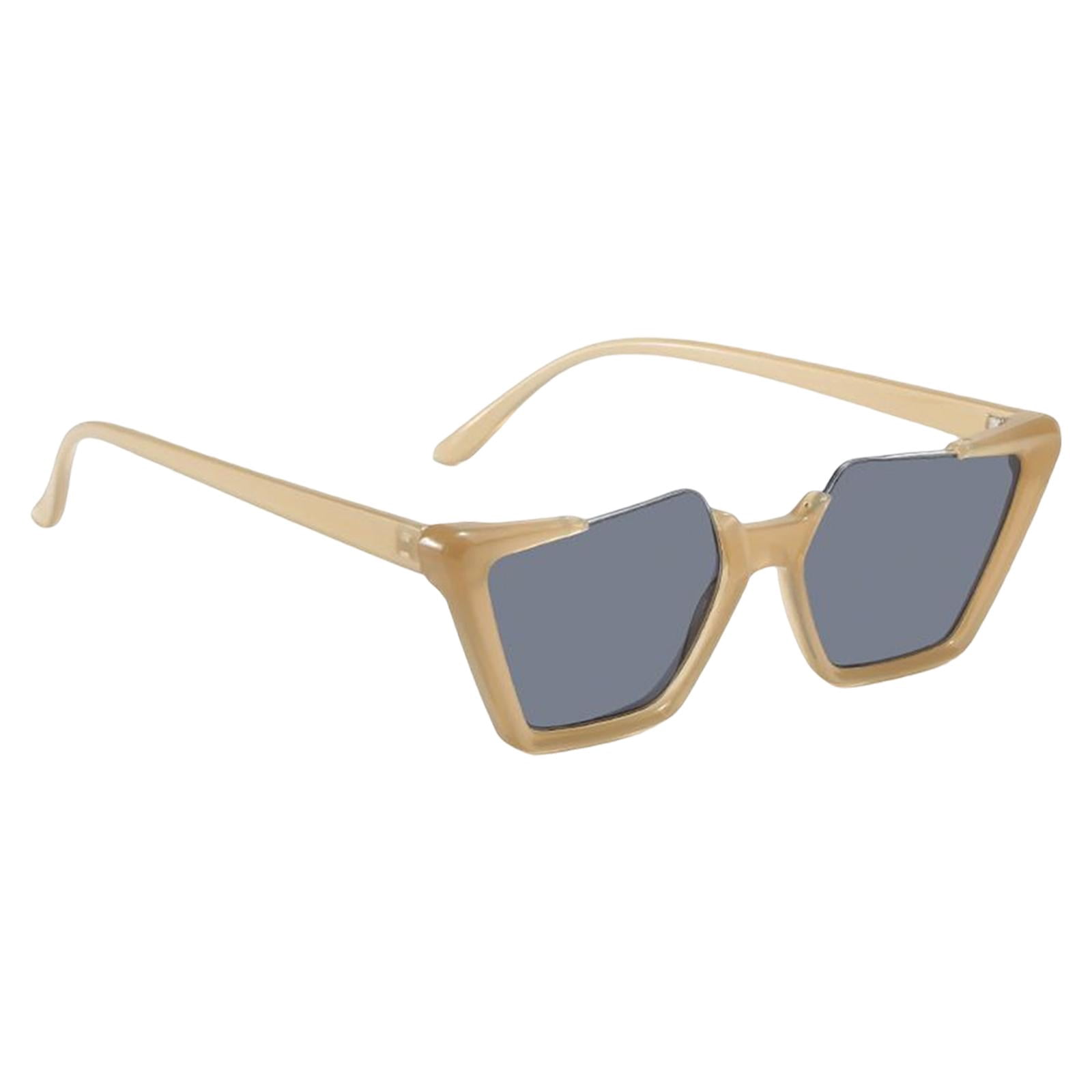 Chic Square Sunglasses protection Driving Large Frame Tinted Lens ...