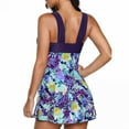 thumbnail image 2 of POINTERTECK Maillot de Bain une Pièce pour Femmes Grande Taille Jupe +Shorts, 2 of 4