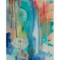 thumbnail image 2 of Evans-Sills, Faith 26x32 Black Ornate Wood Framed with Double Matting Museum Art Print Titled - Lotus Bloom, 2 of 4