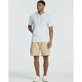 thumbnail image 6 of Real Essentials Men's Cotton Short-Sleeve Hoodie Hooded T-Shirt With Drawstring & Pockets (Available In Big & Tall), 6 of 6