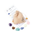 thumbnail image 2 of TIMIFIS A Ores Gemstones Astrology Set Natural Crystal Twelve Constellations Cloth Bag Set Home Decor, 2 of 4