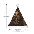 thumbnail image 3 of Cauagu Western Skull Cowboy for Adult Christmas Hat,1-Pack Xmas Holiday Hat Santa Hat for Women & Men Festive Headwear Accessories Fit for Christmas/New Year/Party, 3 of 6