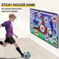 thumbnail image 2 of Juego de alfombrillas de fútbol para niños, juguetes de fútbol para interiores y exteriores, juegos de fútbol competitivos multijugador, entrenamiento de fútbol, regalos para niños, 2 of 2