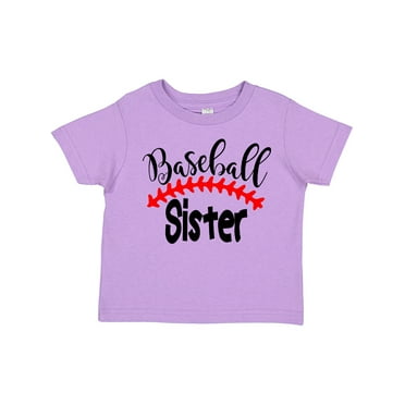Inktastic Baseball Sister Boys or Girls Toddler T-Shirt