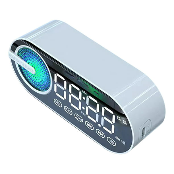 desinficere En sætning Forkert Boc Wireless Speaker High Fidelity Multifunctional Dual Alarm Clock  Colorful Light Bluetooth-compatible5.0 Body Induction Stereo Soun -  Walmart.com