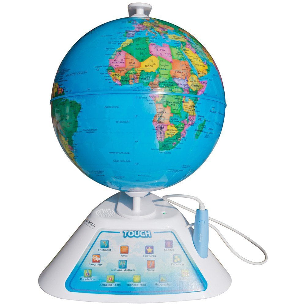 oregon scientific smart globe discovery educational world geography kids