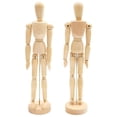 thumbnail image 3 of Advancent Wood Model Doll Home Office Scene Drawing Table Craft Decorations Manikin Decoration Dolls Sketch Dummy Tabletop Layout Decoración del hogar No.2, 3 of 6