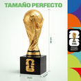 thumbnail image 2 of Trofeo COPA MUNDIAL DE LA FIFA 2026 Dorado 10.5 cm Coleccionable con Pedestal Acrílico, 2 of 8