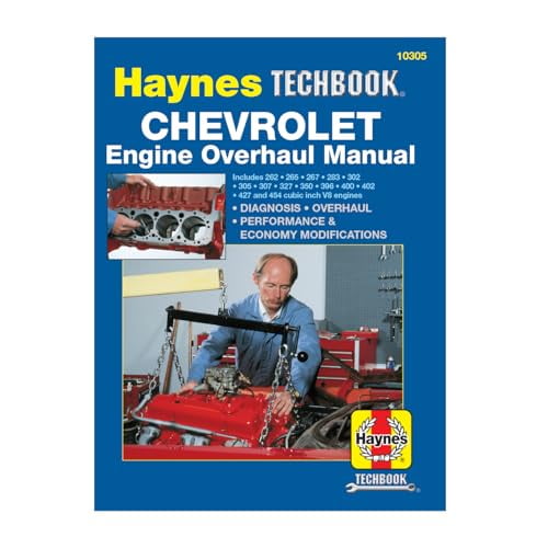 Pre-Owned Chevrolet Engine Overhaul Haynes TECHBOOK, 9781850107620, 1850107629, Paperback, 1 edition