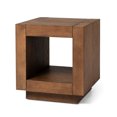 thumbnail image 1 of Maven Lane Artemis Contemporary Wooden Side Table in Refined Brown Finish, 1 of 6