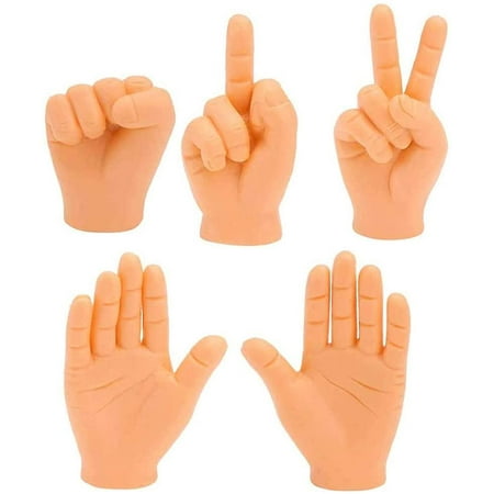 Toy Tiny Hands Miniature Little Hands Finger Puppets Mini Finger Hands ...