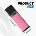 thumbnail image 2 of 2 PCS Bling Car Seat Belt Cover Pad, Breathable Leather Seat Belt Covers for Cars, Soft Comfortable Seat Belt Shoulder Strap Covers, Rhinestone Auto Seat Belt Protector Cushion, Pink, 2 of 12