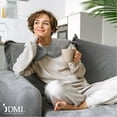 thumbnail image 6 of DMI Heating Pad for Headache, Neck, Shoulder & Back Pain Relief, FSA and HSA Eligible Heated Wrap to Relieve Tension with 3 Heat Settings Auto Shutoff, Gray, 18 X 15, 6 of 10