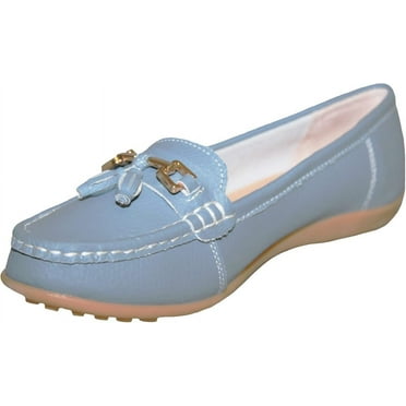 Womens Ballet Flat Slip On Bow Tie Ballet Pumps Dolly Shoes