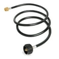 thumbnail image 5 of HCTSHG 6ft LPG Hose Propane Adapter 1 Lb To 25 Lb Hose Assembly Propane Tank Converter Replacement for Camping Stove Portable Grill Heater Type 1 Connection for Weber Q 1200 1000 Gas Grill, 5 of 7