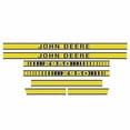 thumbnail image 1 of All States Tractor Decal Set Hood 2950 Yellow fits John Deere 2950 JD410, 1 of 2
