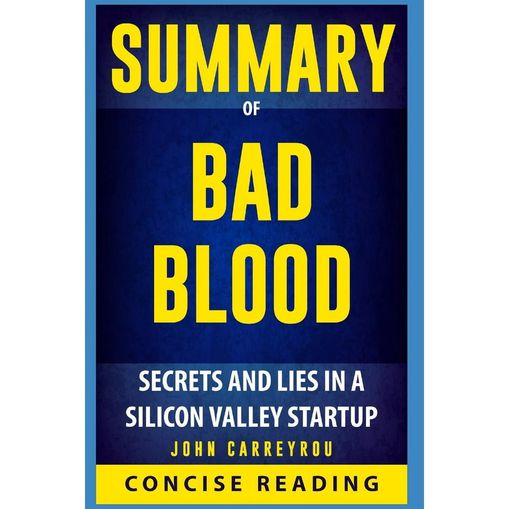 book review of bad blood